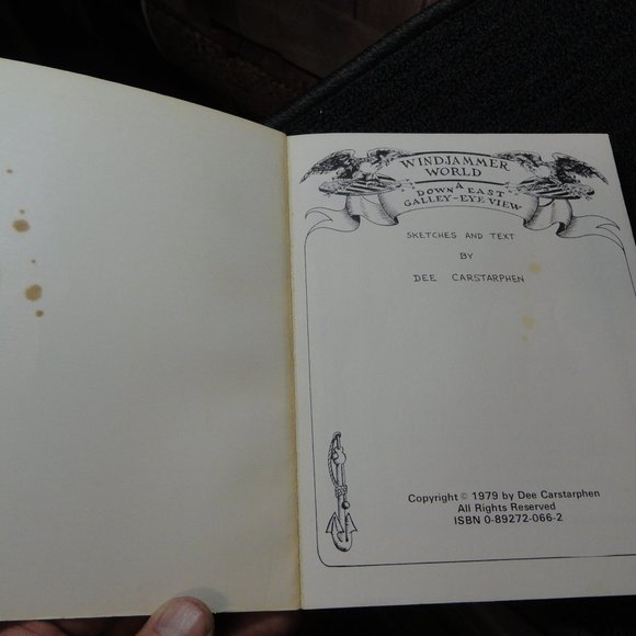 Windjammer World Cookbook~A Down East Sailing Galley eye View~ Great… - Picture 3 of 5